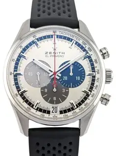Zenith Zenith El Primero 03.2040.400/69.R576 42mm Stainless steel Silver