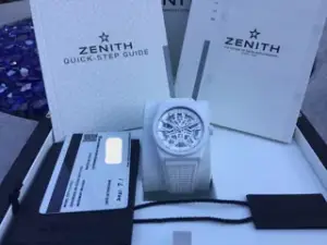 Zenith Zenith Defy 49.9002.670/01.R792 41mm Ceramic Silver