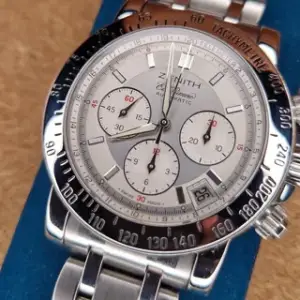 Zenith Zenith El Primero Chronograph 01/02 0461 400 40mm Stainless steel Silver