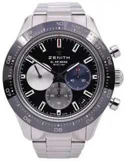 Zenith Zenith Chronomaster Sport 03.3100.3600/21.M3100 41mm Stainless steel Black, Price & Market Data