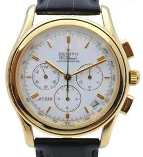 Zenith Zenith El Primero Chronograph 30.0220.400 Yellow gold White