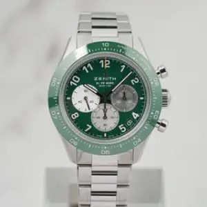 Zenith Zenith Chronomaster 03.3117.3600/56.M3100 41mm Stainless steel Green