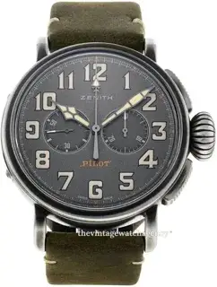 Zenith Zenith Pilot 11.2430.4069/21.C773 45mm Stainless steel Gray