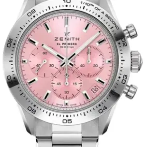 Zenith Zenith Chronomaster 03.3109.3600/18.M3100 41mm Stainless steel Pink