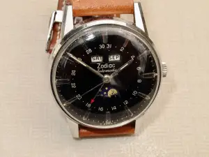 Zodiac Triple-Calendar Moonphase