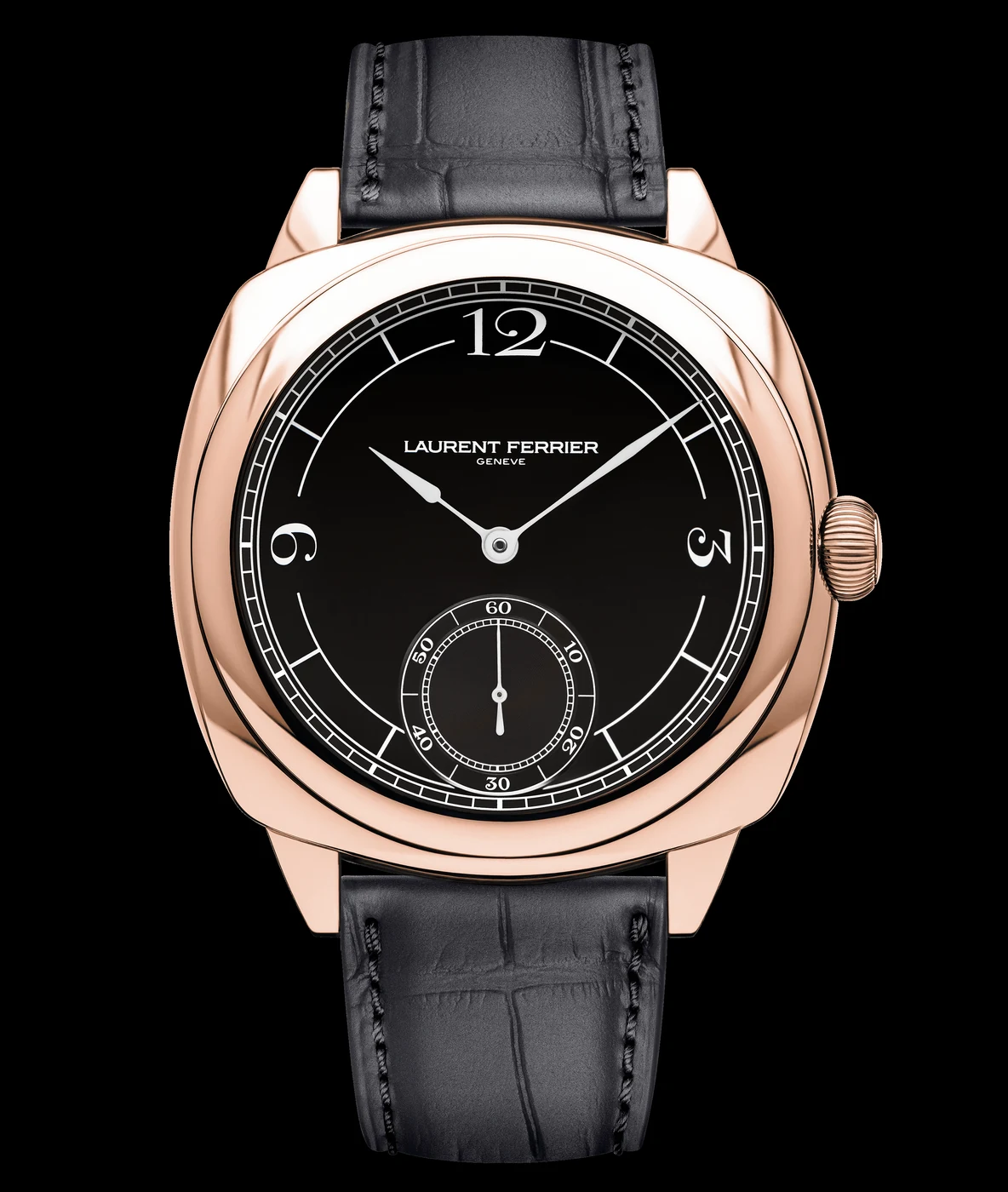 Laurent Ferrier Laurent Ferrier Square Micro‑Rotor – Retro Black